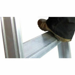 LEITER EXPERTEN - MATISERE Aluminium Stufenleiter 10 Stufen, Stufentiefe 8,5cm, Höhe 2,16m, Gesamtbreite 45cm, Stufenbeite 40cm - 9910 -Leitern Verkaufsladen 9752037 3