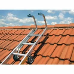 LEITER EXPERTEN - MATISERE Dachleiter Aus Aluminium, 8 Sprossen, Bestehend Aus 1 Anlegeleiter Und 1 Firsthaken - 8108T 7 LEITER EXPERTEN - MATISERE Dachleiter Aus Aluminium, 8 Sprossen, Bestehend Aus 1 Anlegeleiter Und 1 Firsthaken - 8108T -Leitern Verkaufsladen 9752090 3