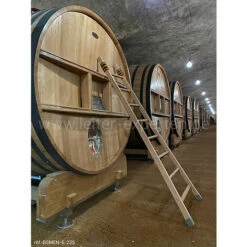 LEITER EXPERTEN - MATISERE Holzleiter Mit Ausgestellter Basis 2,00m Elektrikerleiter 7 Sprossen - BSMEN-E-200 -Leitern Verkaufsladen 9752236 3