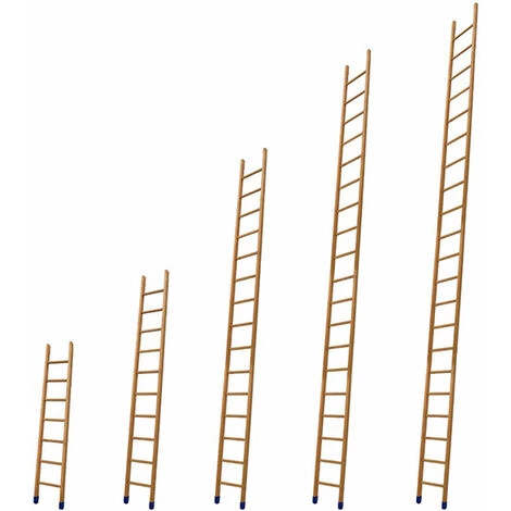 LEITER EXPERTEN - MATISERE Elektrikerleiter 2,50m - Schmale Holzleiter 8 Sprossen - BSMEN-225 2 LEITER EXPERTEN - MATISERE Elektrikerleiter 2,50m - Schmale Holzleiter 8 Sprossen - BSMEN-225 – Bild 2