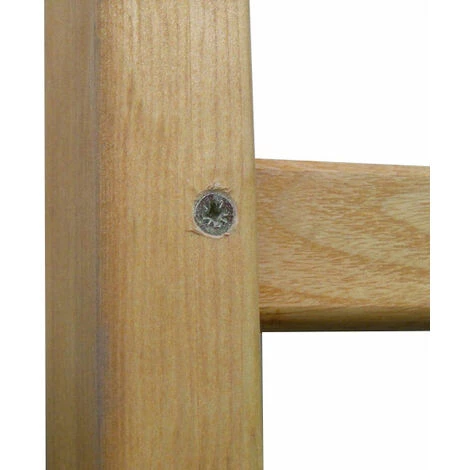 LEITER EXPERTEN - MATISERE Elektrikerleiter 2,50m - Schmale Holzleiter 8 Sprossen - BSMEN-225 3 LEITER EXPERTEN - MATISERE Elektrikerleiter 2,50m - Schmale Holzleiter 8 Sprossen - BSMEN-225 – Bild 3