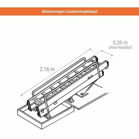 LEITER EXPERTEN - MATISERE Dachbodenleiter 2-teilig -Geschosshöhe 3.25m - 306340 3 LEITER EXPERTEN - MATISERE Dachbodenleiter 2-teilig -Geschosshöhe 3.25m - 306340 – Bild 3