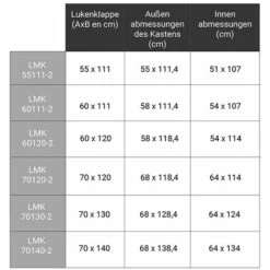 LEITER EXPERTEN - MATISERE Metallleiter - Deckenöffnung 60 X 120cm - LMK60120-2 7 LEITER EXPERTEN - MATISERE Metallleiter - Deckenöffnung 60 X 120cm - LMK60120-2 -Leitern Verkaufsladen 9752404 3