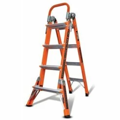 LEITER EXPERTEN - MATISERE GFK-Mehrzweck-elektriker-leiter 0.88 Bis 1.47m Aus Glasfaser - LIG-15295