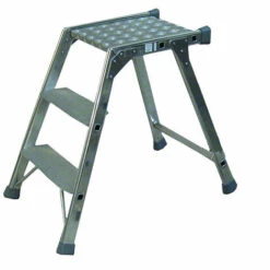 STEHLEITER EXPERTEN - MATISERE Tritt Als Zugang Zu Behältern 3 Stufen - Maximale Arbeitshöhe 2.71m - ABA003