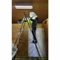 STEHLEITER EXPERTEN - MATISERE Profi Stehleiter 4 Stufen - Maximale Arbeitshöhe 2.85m - Q60/4M -Leitern Verkaufsladen 9752762 4