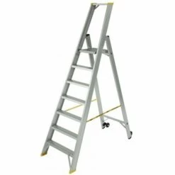 STEHLEITER EXPERTEN - MATISERE Stehleiter 3 Stufen - Maximale Arbeitshöhe 2.64m - 9303