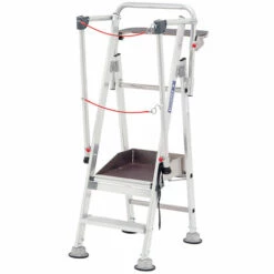 TUBESCA COMABI Warenlager Stehleiter De 2 Stufen - Maximale Arbeitshöhe 2.50m - 2273202